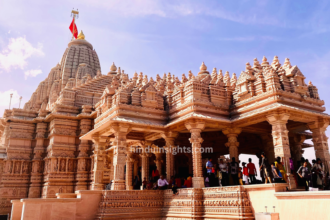 Intricate Nagara temple showcasing unique architectural style in North India