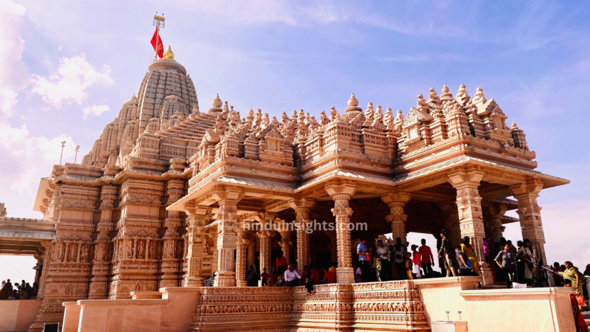 Intricate Nagara temple showcasing unique architectural style in North India